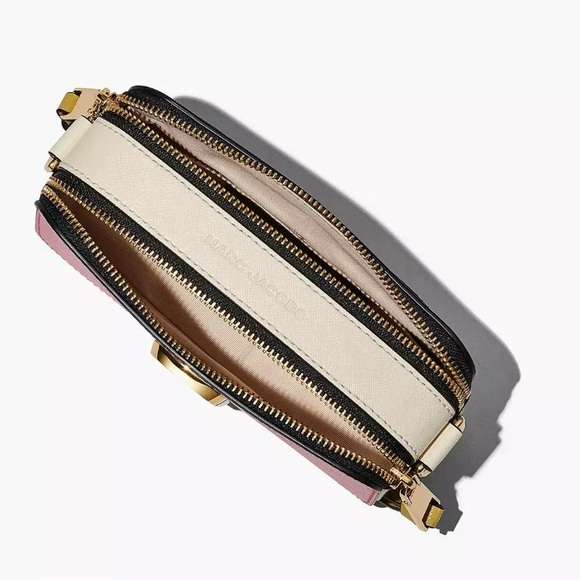 Marc Jacobs Snapshot Color-Block Lilas Crossbody Bag - Picture 5 of 6